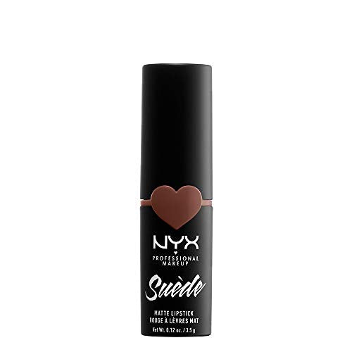 NYX PROFESSIONAL MAKEUP Suede Matte Lipstick, Vegan Formula