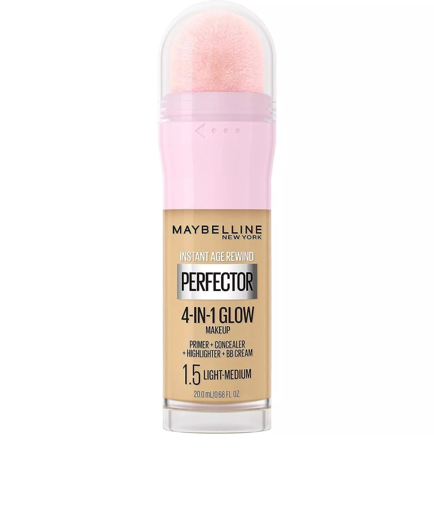 Maybelline New York Instant Age Rewind Instant Perfector 4-In-1 Glow Primer Concealer Highlighter BB Cream