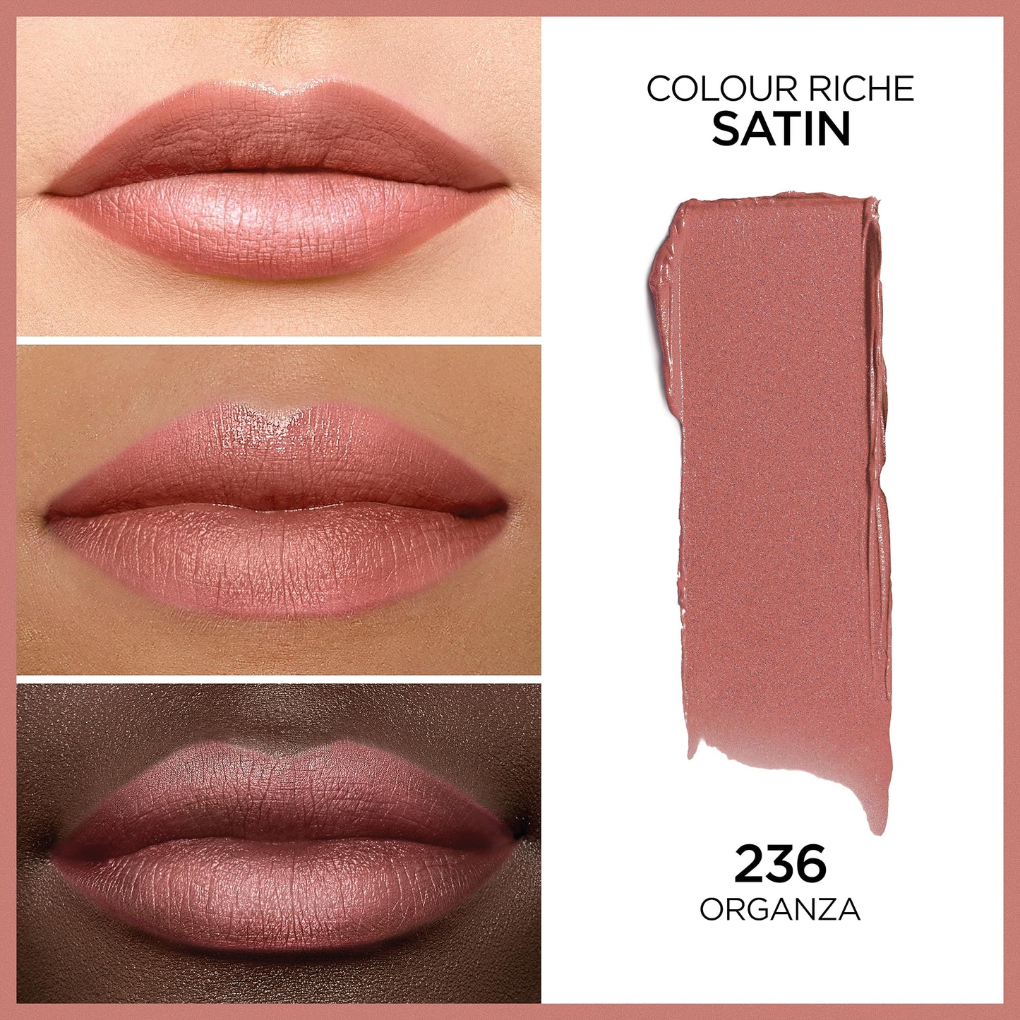 Color Riche Lipstick Satin Argan Oil Vitamin E Hydrating Stick