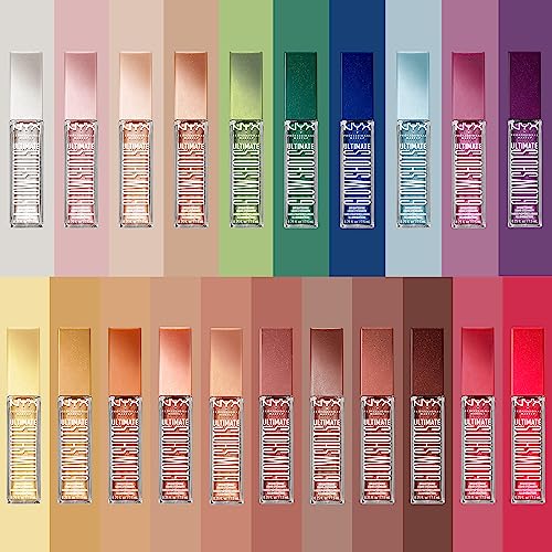 NYX PROFESSIONAL MAKEUP Ultimate Glow Shots, Liquid Eyeshadow, Long-Lasting Shimmer Eye Shadow with Vitamin C