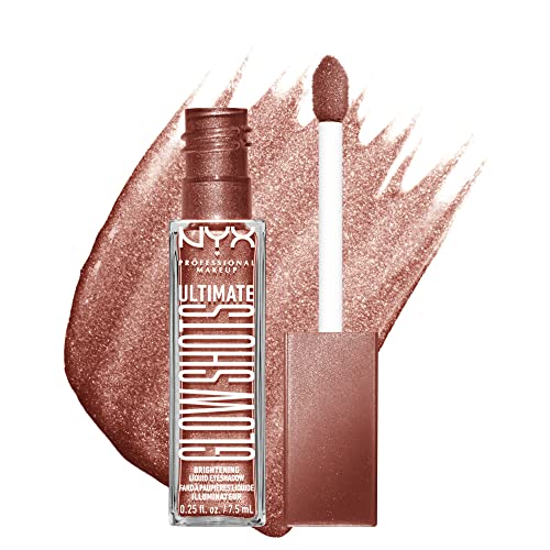 NYX PROFESSIONAL MAKEUP Ultimate Glow Shots, Liquid Eyeshadow, Long-Lasting Shimmer Eye Shadow with Vitamin C