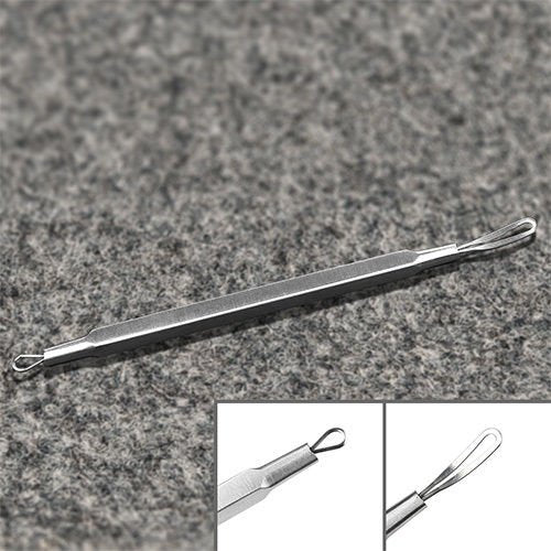 Dolabey Blackhead Blemish Remover Tool Kit Stainless Steel Acne Extractor Tool Kit Set of 5 Surgical Extractor Instruments Easily Cure Pimples Blackheads Comedones Acne Facial Impurities