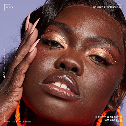 NYX PROFESSIONAL MAKEUP Ultimate Glow Shots, Liquid Eyeshadow, Long-Lasting Shimmer Eye Shadow with Vitamin C