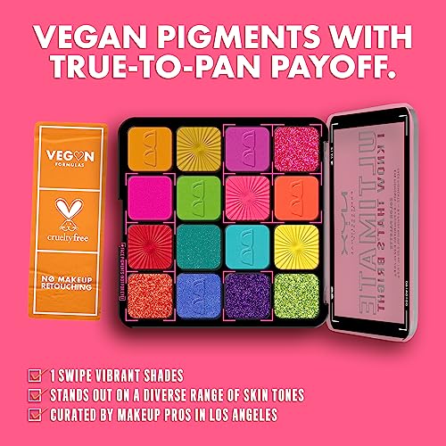 NYX PROFESSIONAL MAKEUP Ultimate Shadow Palette, Eyeshadow Palette
