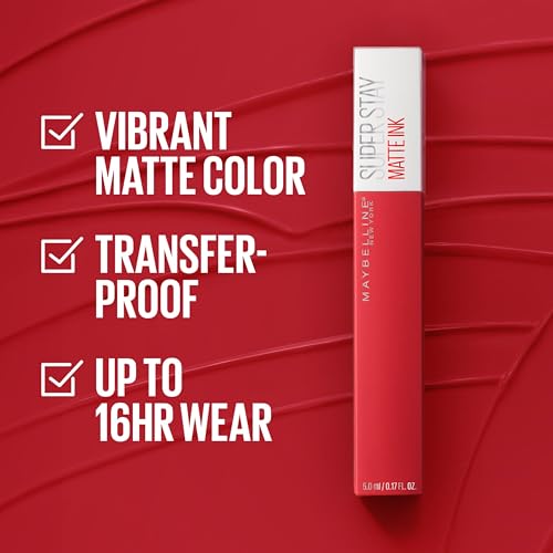 Maybelline Super Stay Matte Ink Liquid Lipstick Long Lasting High Impact Color