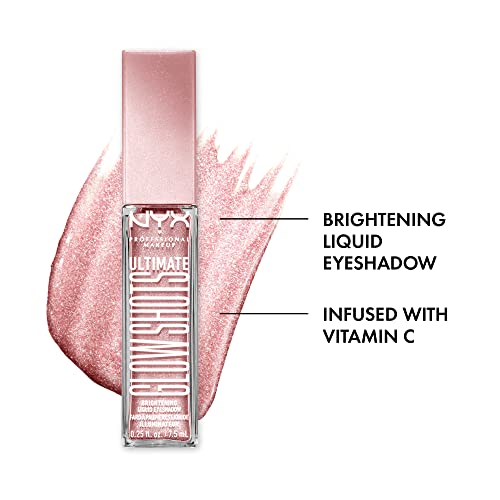 NYX PROFESSIONAL MAKEUP Ultimate Glow Shots, Liquid Eyeshadow, Long-Lasting Shimmer Eye Shadow with Vitamin C