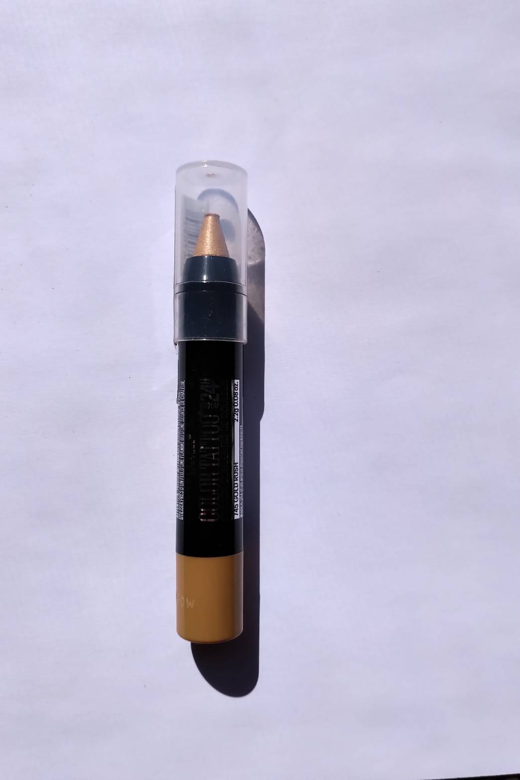 Maybelline Color Tattoo 24HR Concentrated Crayon Cream Stick Eye Shadow Flawed
