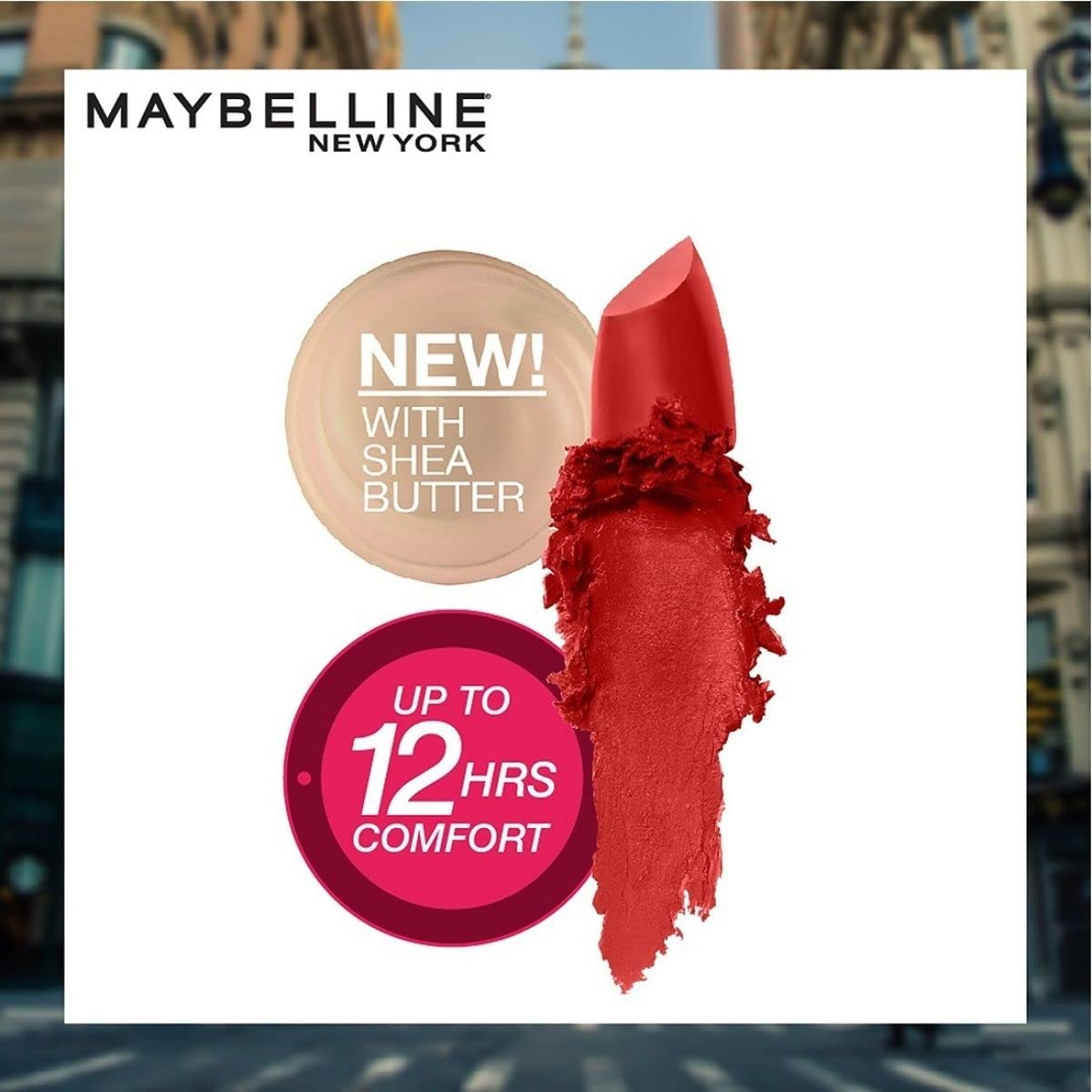 MAYBELLINE Color Sensational Creamy Matte Lipstick Lip Color