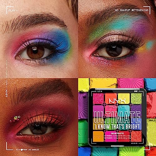 NYX PROFESSIONAL MAKEUP Ultimate Shadow Palette, Eyeshadow Palette