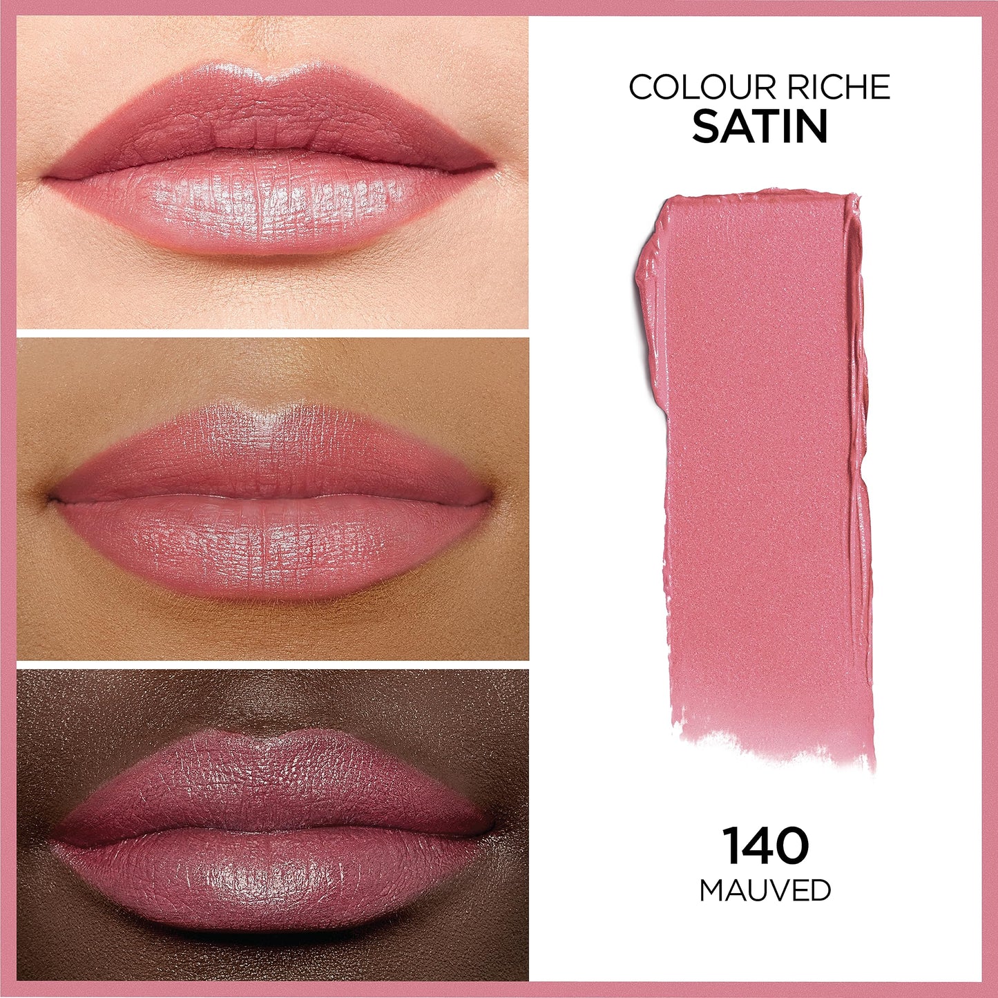 Color Riche Lipstick Satin Argan Oil Vitamin E Hydrating Stick