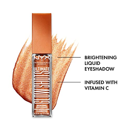 NYX PROFESSIONAL MAKEUP Ultimate Glow Shots, Liquid Eyeshadow, Long-Lasting Shimmer Eye Shadow with Vitamin C