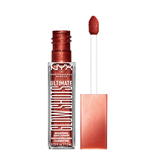 NYX PROFESSIONAL MAKEUP Ultimate Glow Shots, Liquid Eyeshadow, Long-Lasting Shimmer Eye Shadow with Vitamin C