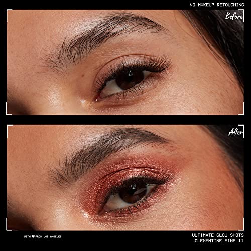 NYX PROFESSIONAL MAKEUP Ultimate Glow Shots, Liquid Eyeshadow, Long-Lasting Shimmer Eye Shadow with Vitamin C