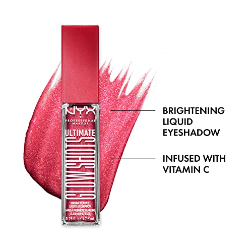 NYX PROFESSIONAL MAKEUP Ultimate Glow Shots, Liquid Eyeshadow, Long-Lasting Shimmer Eye Shadow with Vitamin C