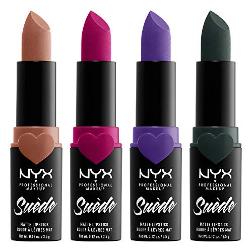 NYX PROFESSIONAL MAKEUP Suede Matte Lipstick, Vegan Formula