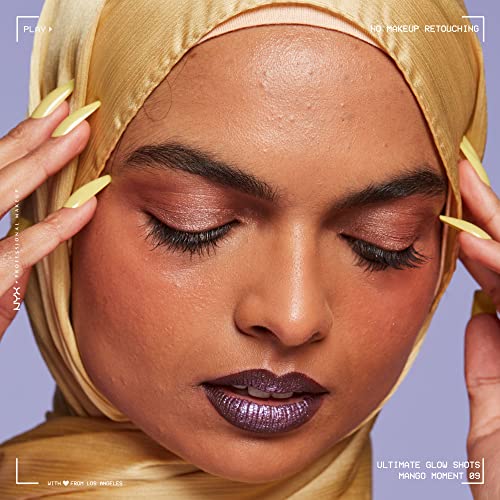 NYX PROFESSIONAL MAKEUP Ultimate Glow Shots, Liquid Eyeshadow, Long-Lasting Shimmer Eye Shadow with Vitamin C