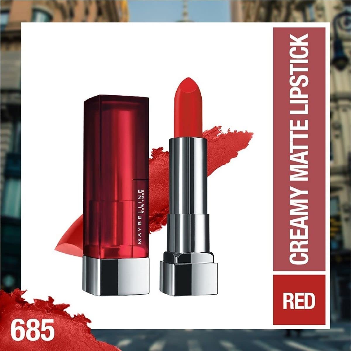 MAYBELLINE Color Sensational Creamy Matte Lipstick Lip Color
