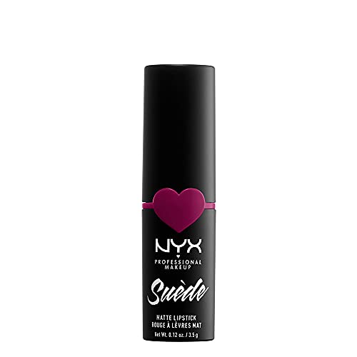 NYX PROFESSIONAL MAKEUP Suede Matte Lipstick, Vegan Formula