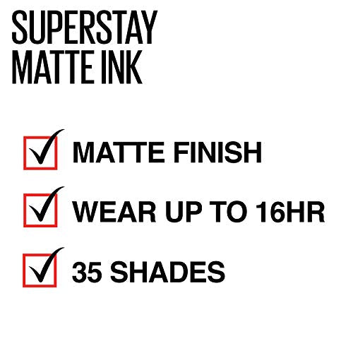 Maybelline Super Stay Matte Ink Liquid Lipstick Long Lasting High Impact Color