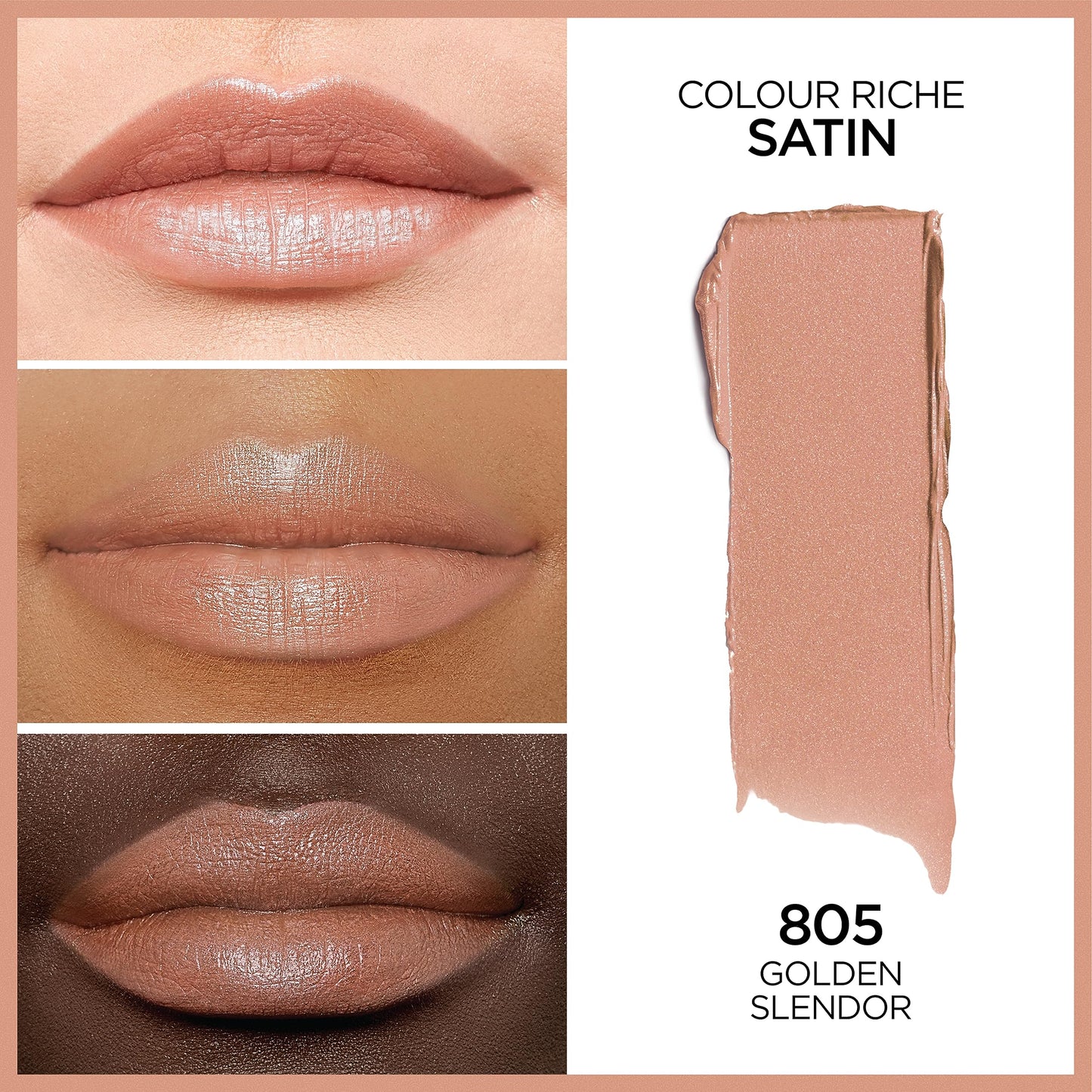 L'Oreal Paris Colour Riche Original Satin Lipstick 125 Maison Marais