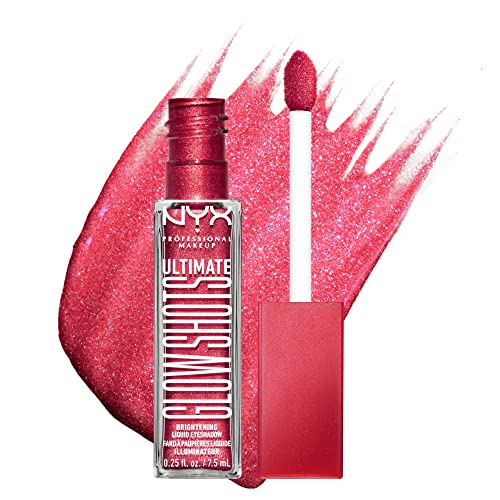 NYX PROFESSIONAL MAKEUP Ultimate Glow Shots, Liquid Eyeshadow, Long-Lasting Shimmer Eye Shadow with Vitamin C