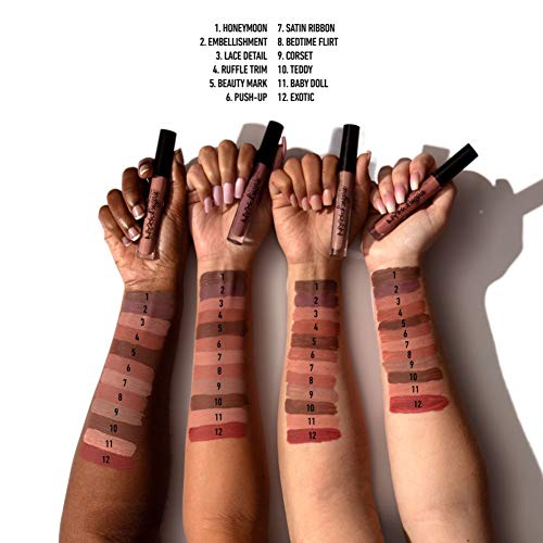 NYX PROFESSIONAL MAKEUP Lip Lingerie Matte Liquid Lipstick