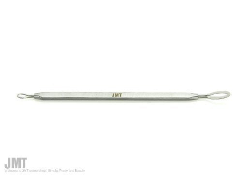 JMT Professional Stainless Steel Skin Clearing Tool Comedone Extractor Skin Care Tool Blackhead Whitehead Remover Steel Blemish Remover