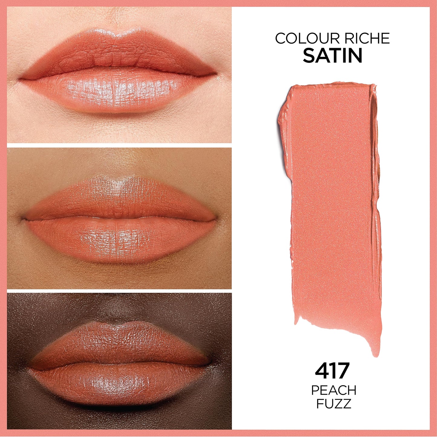 Color Riche Lipstick Satin Argan Oil Vitamin E Hydrating Stick