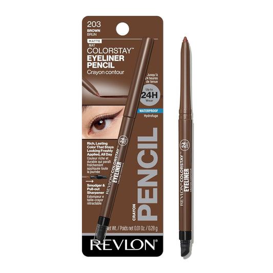 Revlon ColorStay Eyeliner Pencil Crayon Contour Waterproof Eyeliner