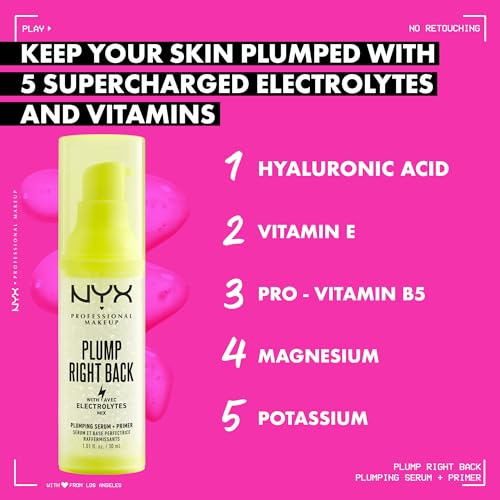 NYX PROFESSIONAL MAKEUP Plump Right Back Plumping Serum & Face Primer