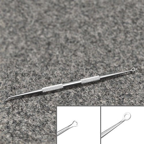 Dolabey Blackhead Blemish Remover Tool Kit Stainless Steel Acne Extractor Tool Kit Set of 5 Surgical Extractor Instruments Easily Cure Pimples Blackheads Comedones Acne Facial Impurities