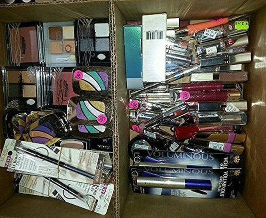 25 Piece Wholesale Assorted Cosmetics Lot - Loreal Maybelline NYX Rimmel Sally Hansen and more