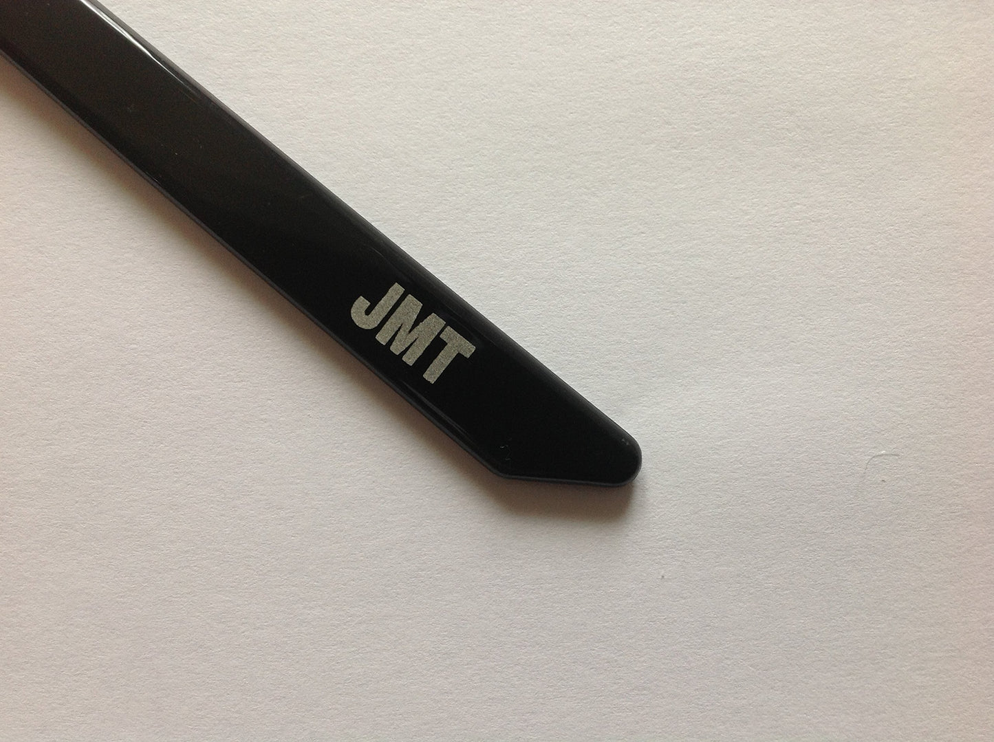 JMT Cosmetics Eyebrow & Eyelash Brush Comb 2 in 1 Tool Lash Separator Black