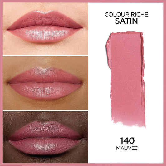 Color Riche Lipstick Satin Argan Oil Vitamin E Hydrating Stick