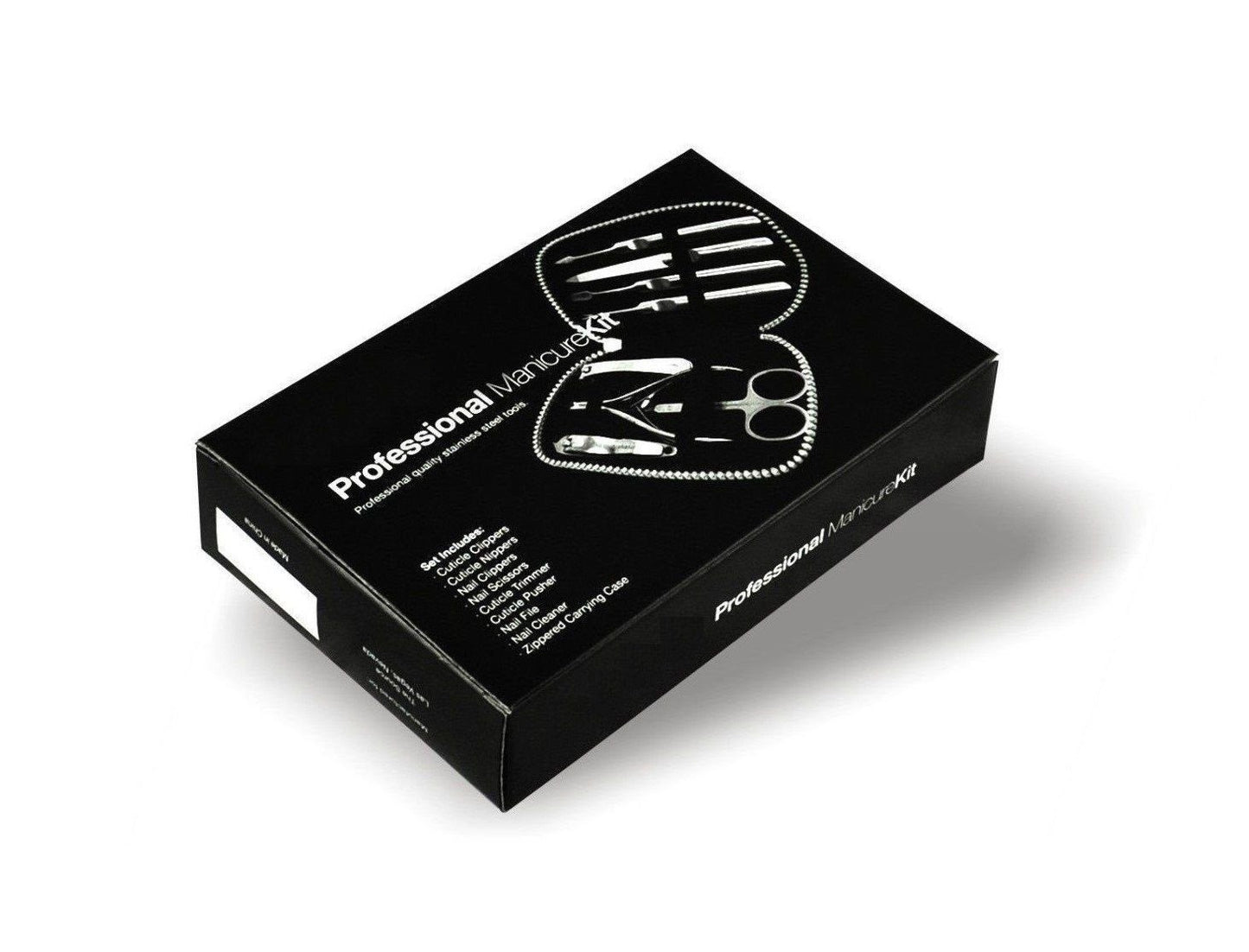 Paul Mitchell 8 in 1 Manicure and Pedicure Kit for Fingernail and Toenail with Portable Travel Case