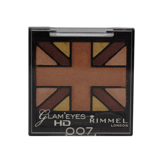 Rimmel Glam' Eyes HD Quad Eye Shadow Palette, Heart of Gold, .14 oz