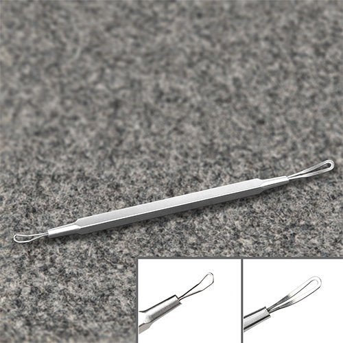 Dolabey Blackhead Blemish Remover Tool Kit Stainless Steel Acne Extractor Tool Kit Set of 5 Surgical Extractor Instruments Easily Cure Pimples Blackheads Comedones Acne Facial Impurities