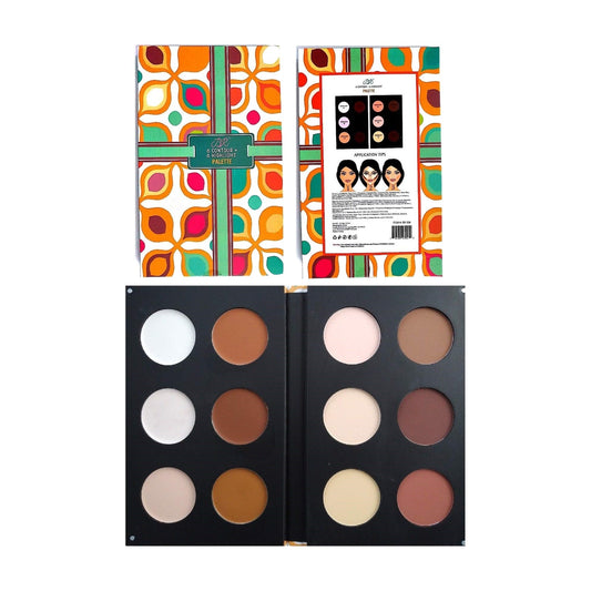 BR Beauty Revolution Make Up Blush Bronze Highlight Contour Powder Palette