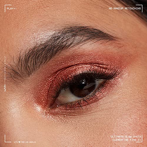 NYX PROFESSIONAL MAKEUP Ultimate Glow Shots, Liquid Eyeshadow, Long-Lasting Shimmer Eye Shadow with Vitamin C